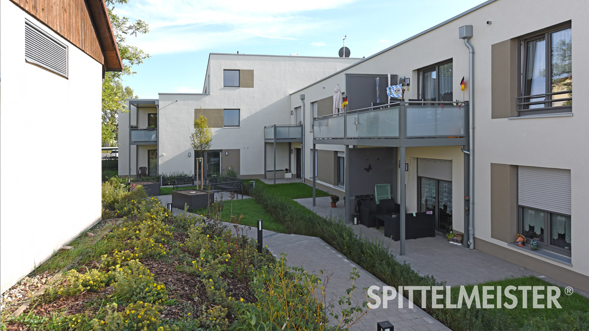 Senioren Wohnpark in Ansbach mit Balkon